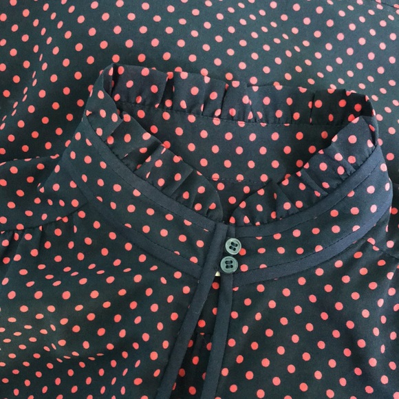 LAST CHANCE | Like New! J. Crew Polka Dot Top - Picture 7 of 9